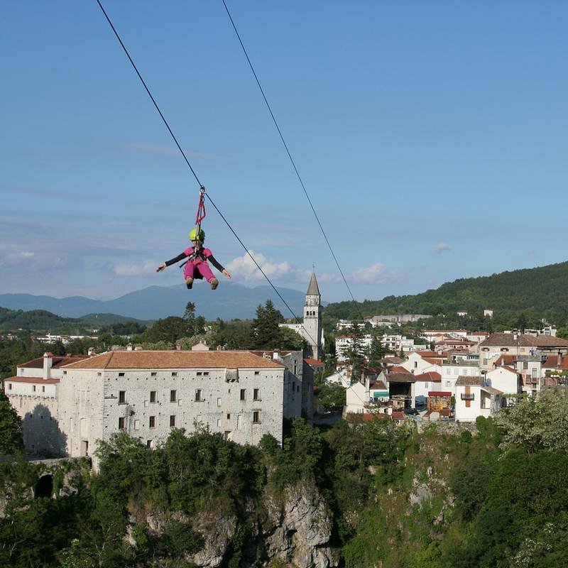 Zipline Pazinska jama, Pazin